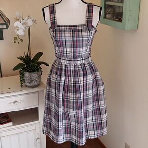 NWT Volcom Plaid Dress